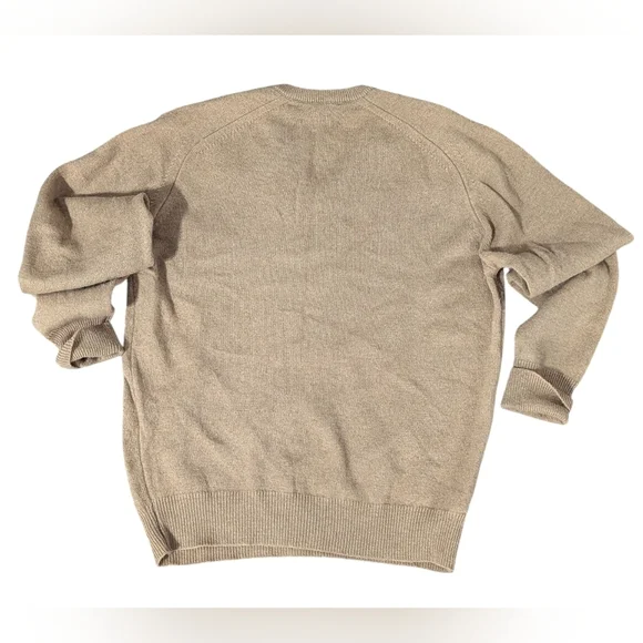Vintage Lord Jeff 100% Camel Hair Sweater Camel Brown Soft Luxury Knit L - Picture 3 of 8